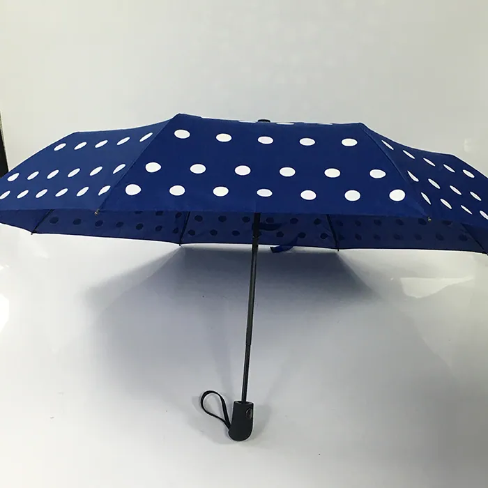 21inch*8k Waterchange Color Fabric Auto Open And Closed Fold Gift Umbrella, detail 3