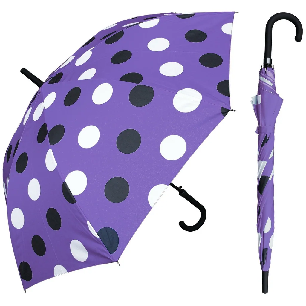 Round Points Print Advertising Promotion Straight Umbrella, detail 4