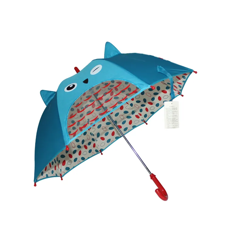 cute cartoon kid umbrella، صورة تفصيلية 2