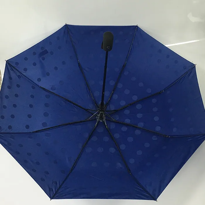 21inch*8k Waterchange Color Fabric Auto Open And Closed Fold Gift Umbrella, detail 5