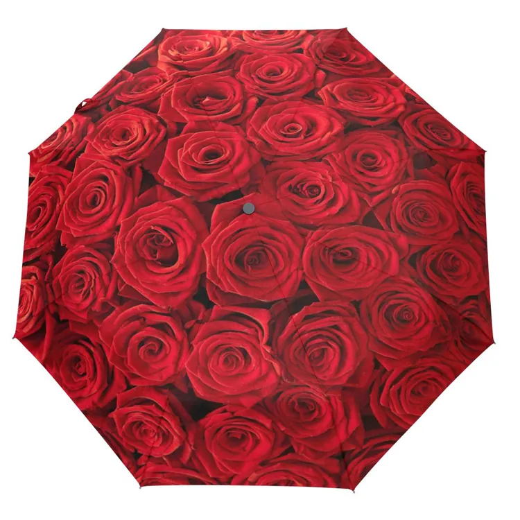 Cartoon customized mini colorful windpoof fold umbrella, detail 4