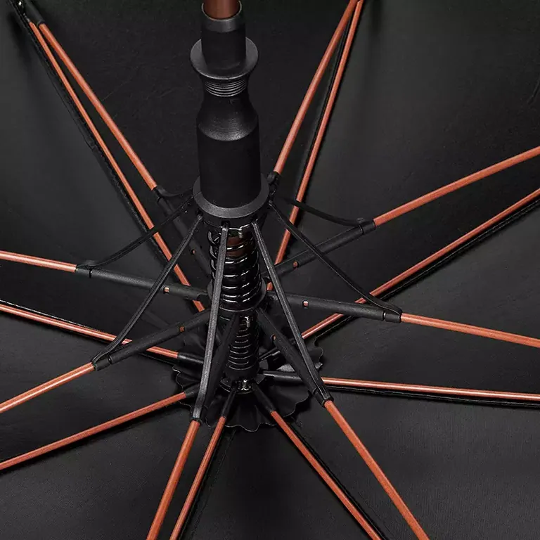 Straight Windproof Umbrella with Walking Stick، صورة تفصيلية 4