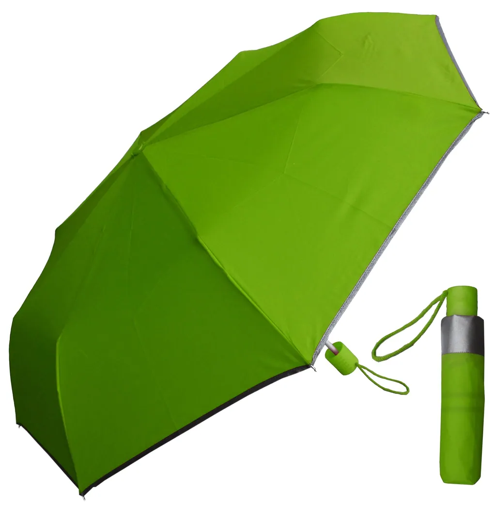 21inch * 8k reflective edge, matching color fabric, folding umbrella and double umbrella gift, detail 2