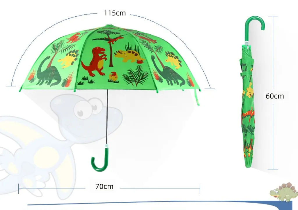 2022 Cute Cartoon Umbrella Children Creative 3D Model Ear Kids Umbrella، صورة تفصيلية 3