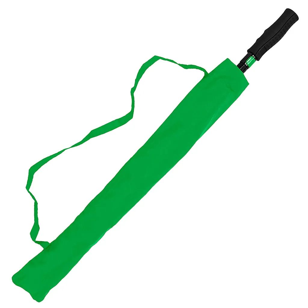 Customized color double canopy inverted umbrella reverse car umbrella with long easy gripped handle، صورة تفصيلية 4