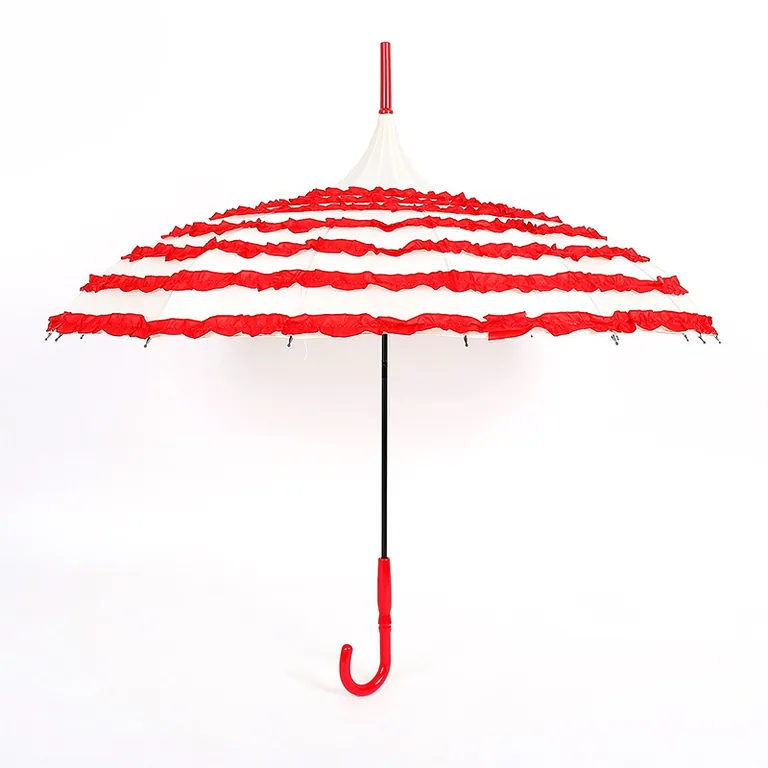 Lace Wedding Pagoda Shaped Umbrella for Wedding, image 1