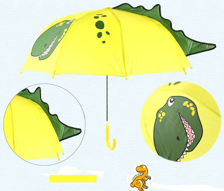 2022 Cute Cartoon Umbrella Children Creative 3D Model Ear Kids Umbrella، الصورة 1