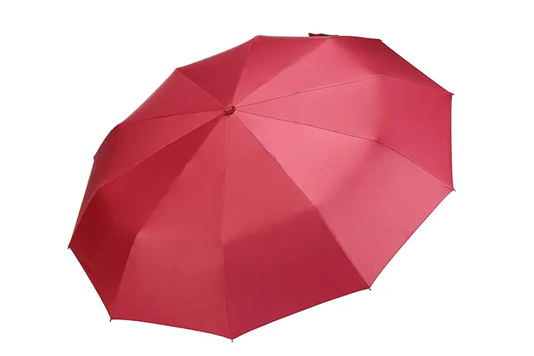 10K * automatic High Quality Windproof Metal Frame Man Umbrella With Case, detail 2