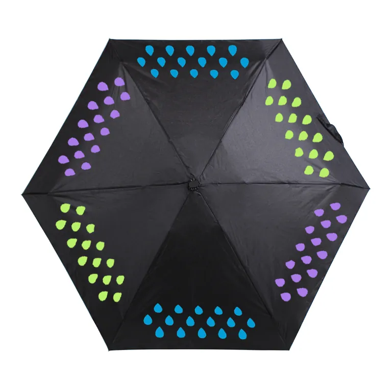 21inch *8k Magic Color Change Fold Super MiniUmbrella, image 1