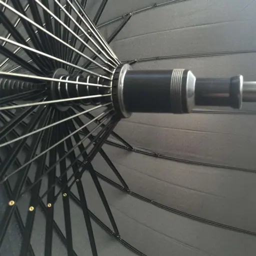 Custom Promotional 3 Fold Advertising Foldable Umbrella, detail 3