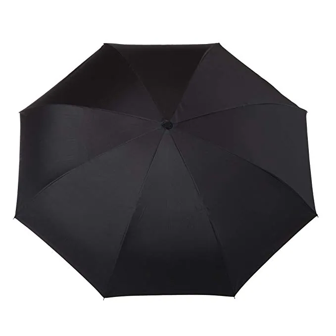 Hot Sales Waterproof 2 layers Upside-down Reverse Inverted J Handle Umbrella, detail 4