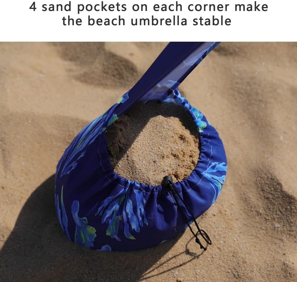 Outdoor Cool Beach Umbrella Cabana, detalle 5