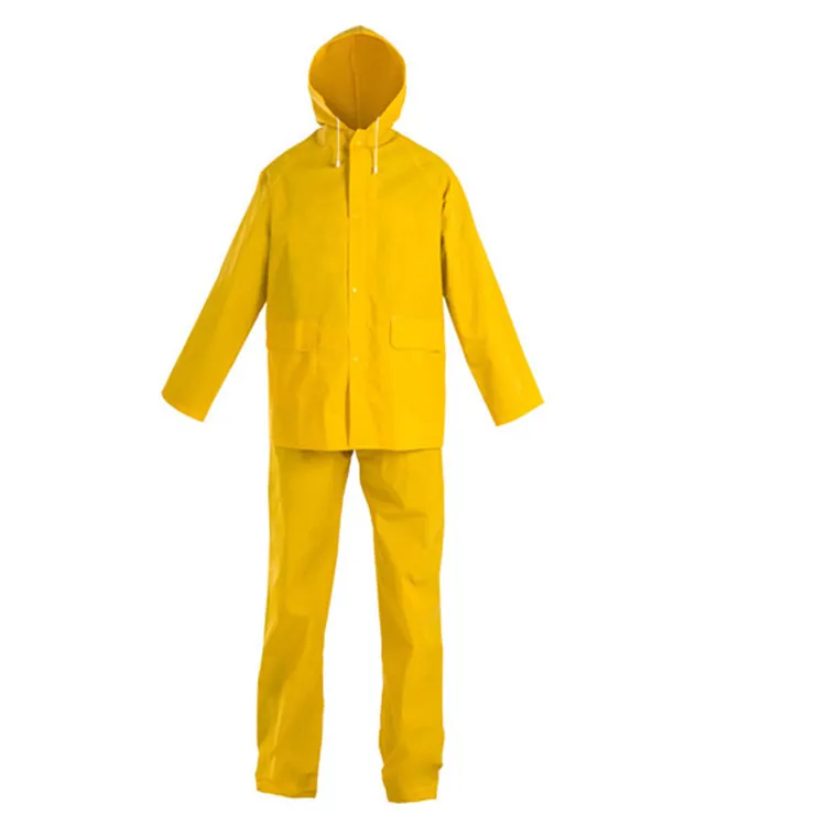 Wholesale Waterproof high quality Promotional cheap Comfortable Long conjoined Rain Coat، الصورة 1