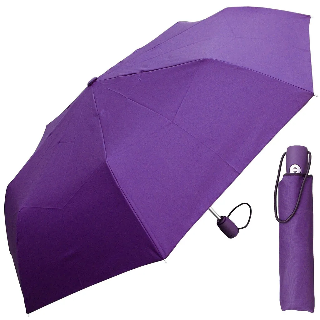 21inch*8k Auto Open And Closed Match Color Handle High Quality Gift Umbrella, detail 4