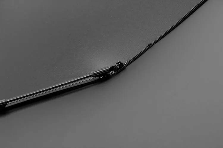 10K * automatic High Quality Windproof Metal Frame Man Umbrella With Case, detail 5