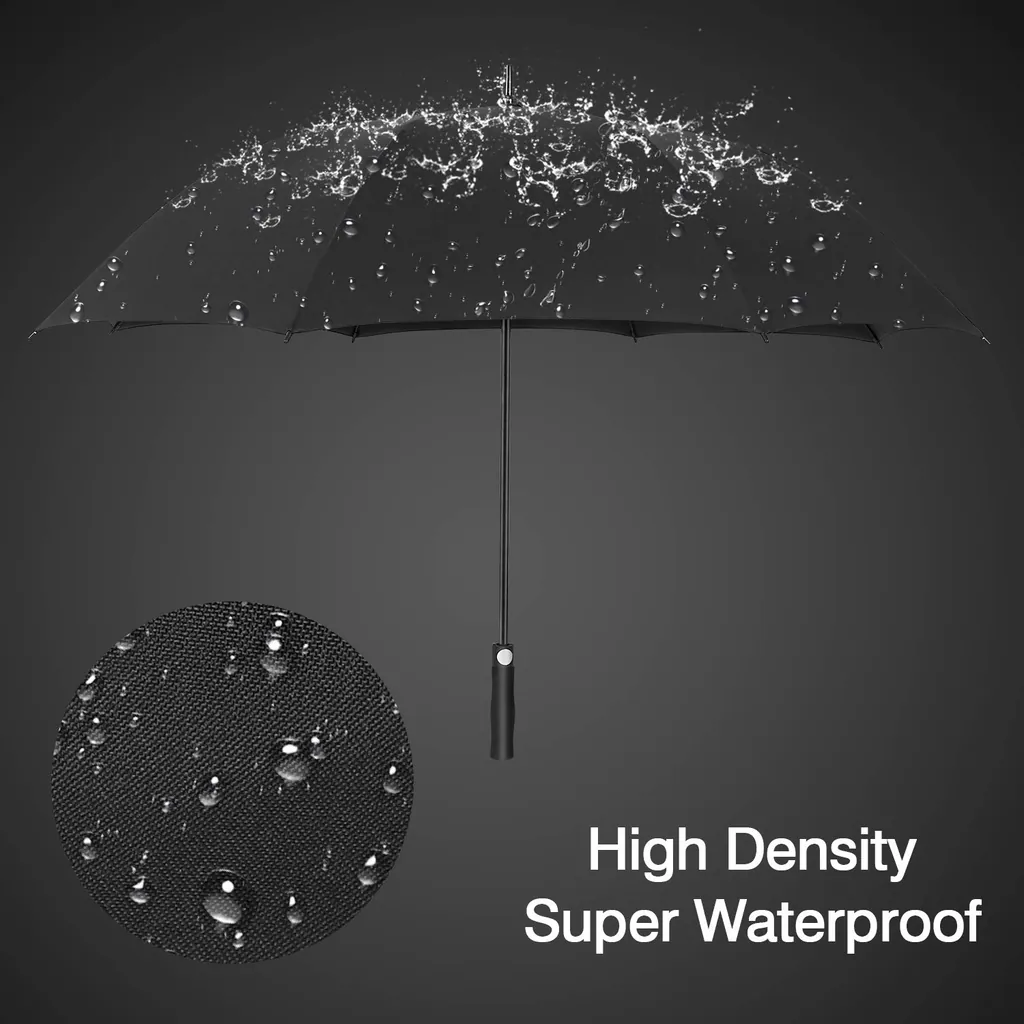 UV Coated Sun Proof EVA Handle Golf umbrella، صورة تفصيلية 3