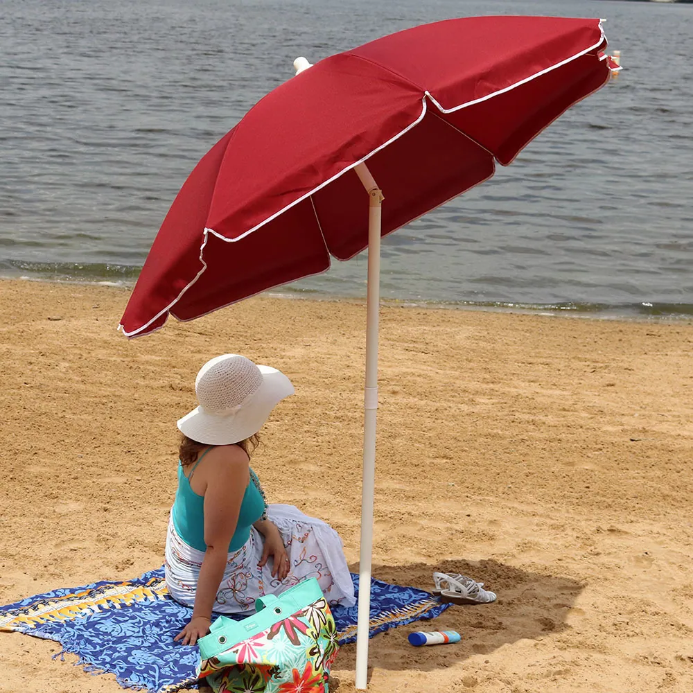 1.25 Diameter pole x 63 Diameter umbrella x 78 H beach umbrella، صورة تفصيلية 5