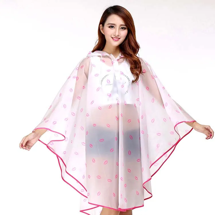 high quality Promotional outdoor travel waterproof rubber rain coat custom logo rain coat with hood, imagen 1