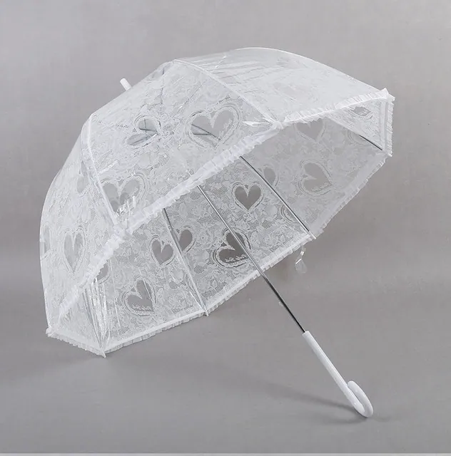 Hot Sales White Lace Wedding Umbrella Handmade Umbrellas For Wedding Bridesmaid Decoration Umbrella, image 1