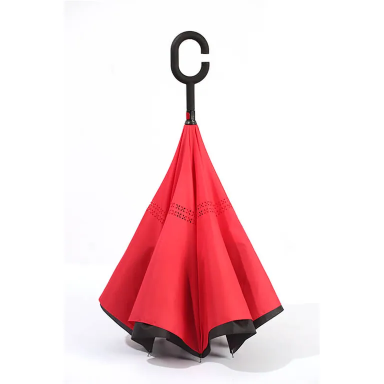 Inverted car promotion advertisement double layer umbrella, image 1
