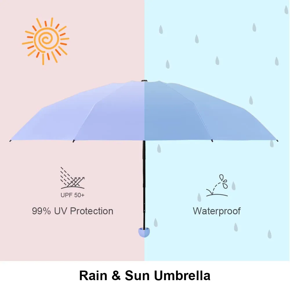 Mini Capsule Shaped 5 Folding umbrella، صورة تفصيلية 3