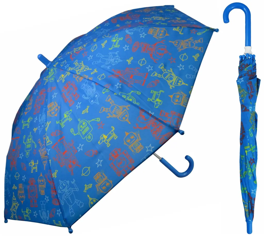 19Inch All Print Panels Safe Manual open Carton Kids Umbrella, Detail 4