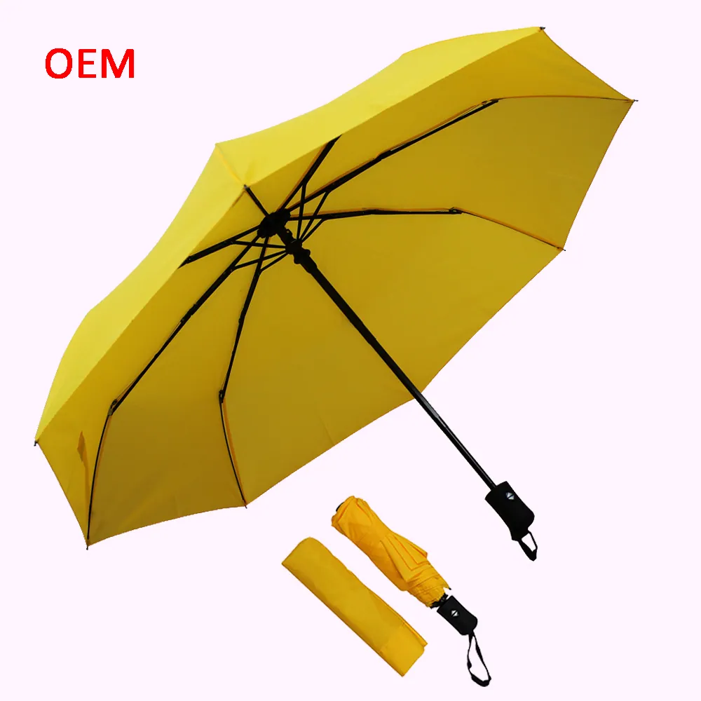 Normal auto open and closed fold advertising rainproof umbrella, detail 1