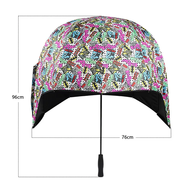 Helmet Shaped Maximum Rain Protection umbrella، صورة تفصيلية 2