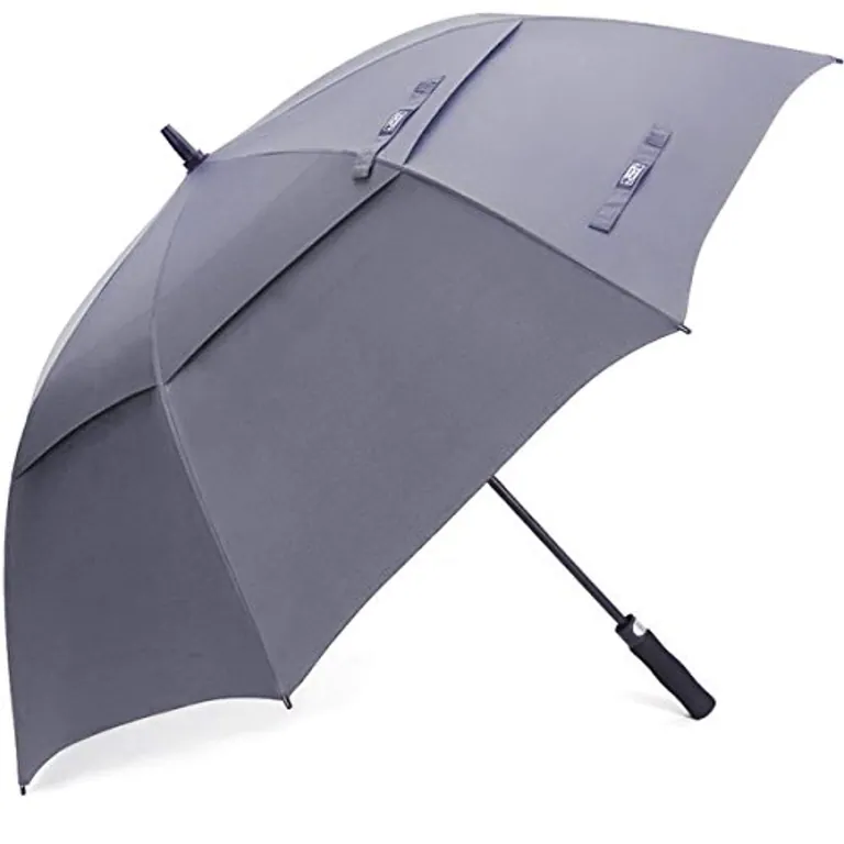 Windproof Waterproof Customized Golf Umbrella with Logo Printing، الصورة 1
