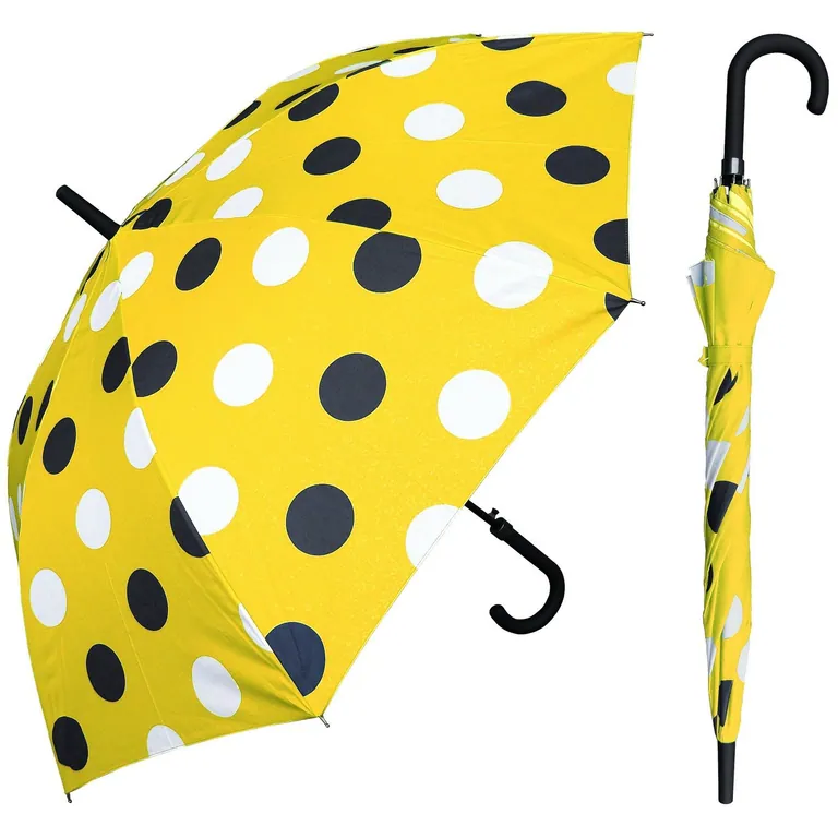 Round Points Print Advertising Promotion Straight Umbrella, image 1