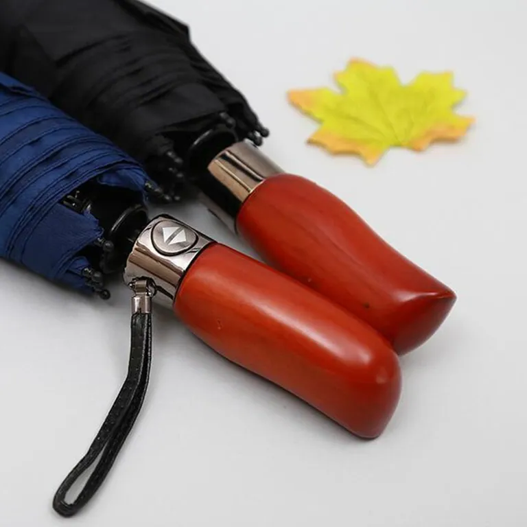 good quality windproof automat double layer umbrella, detail 4