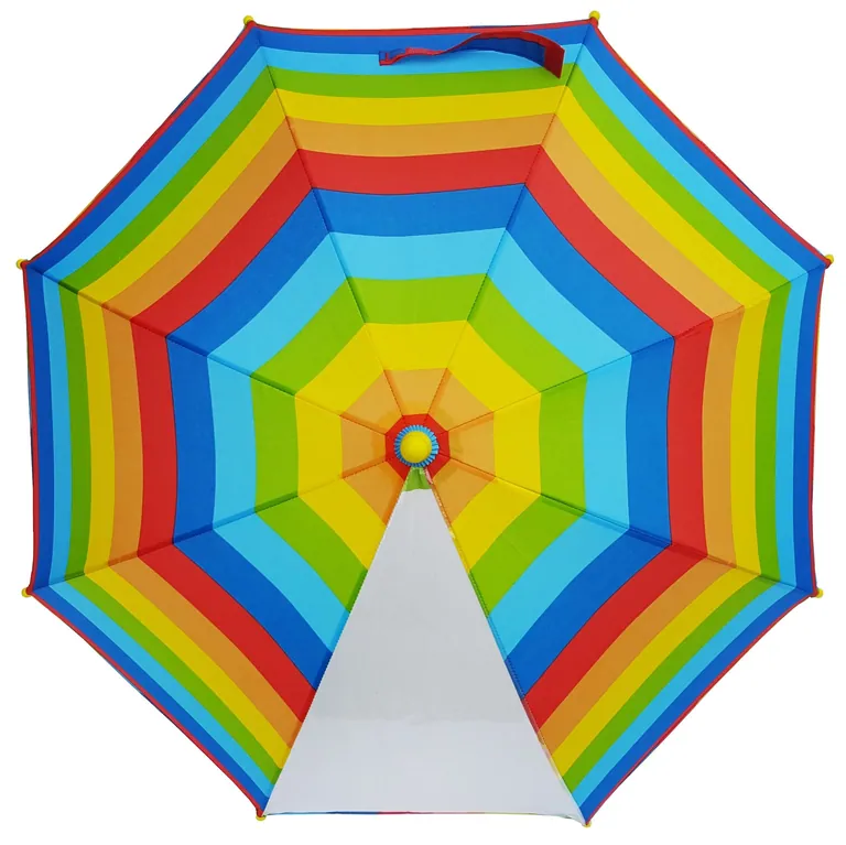 19Inch Color Full Start Print Customized Design Kids Umbrella With POE Panel، الصورة 1