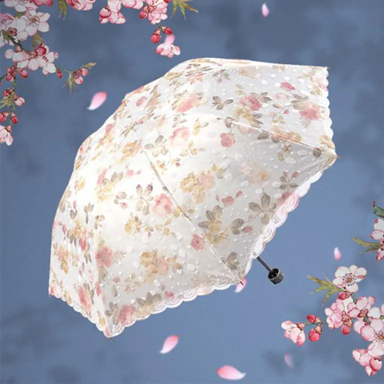 Umbrella Lace Umbrella Embroidery Lace Embroidery Umbrella Anti-ultraviolet Ray, Detail 1