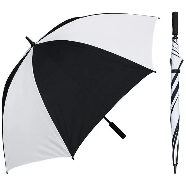 30 inch manual open high quality windproof fiberglass EVA golf handle umbrella, detail 4
