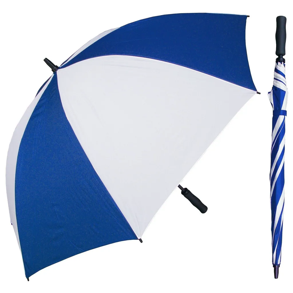 30 inch manual open high quality windproof fiberglass EVA golf handle umbrella, detail 5