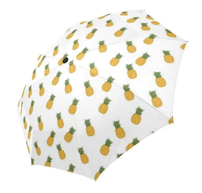 Windproof 3 Folding Umbrella For Promotion, image 1