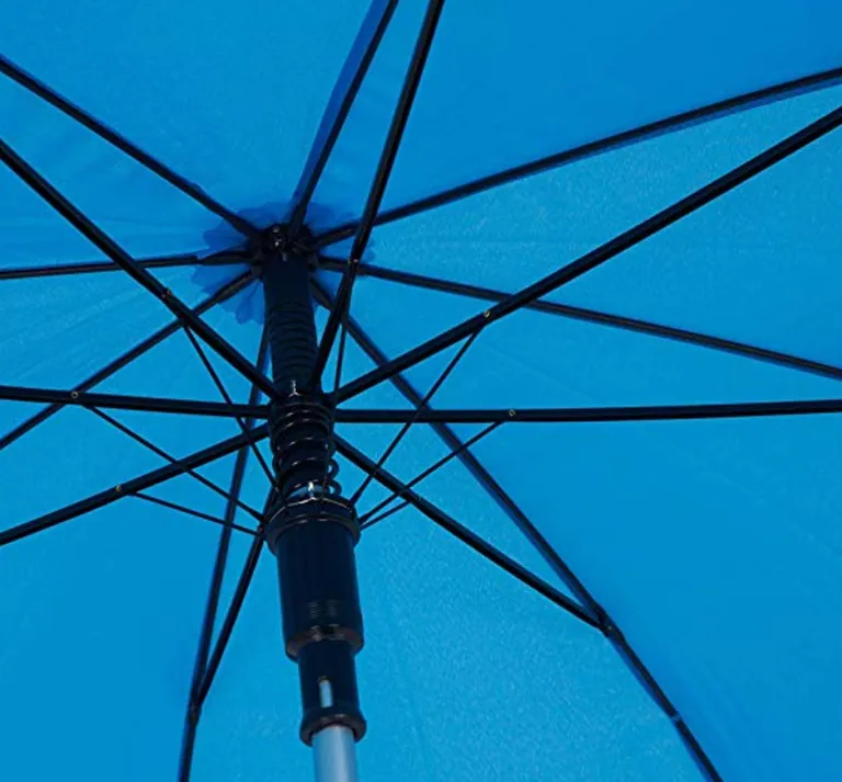 Customized Logo Printing Aluminum Shaft Auto Open Straight Umbrella, detail 2