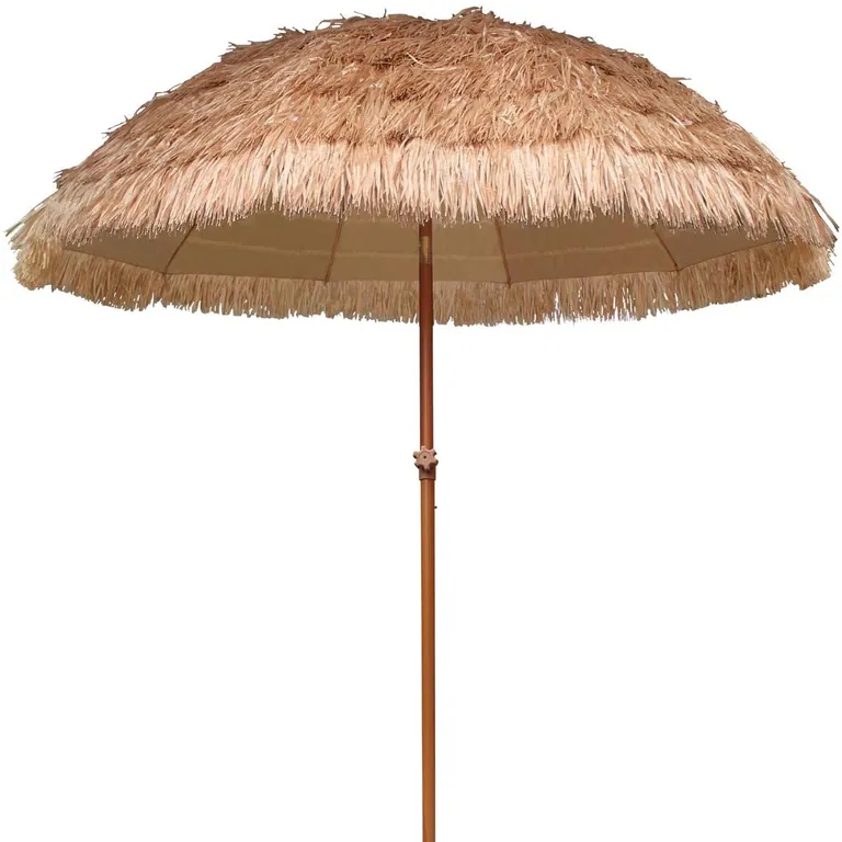 Big sun and rain straw umbrella for garden waterproof outdoor umbrella sun patio beach parasol, Bild 1