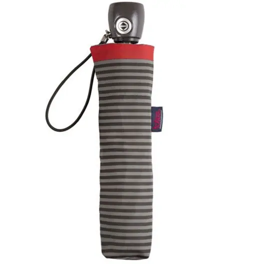 Promotional Cheap Portable Folding Umbrella with custom logo printing, detail 3