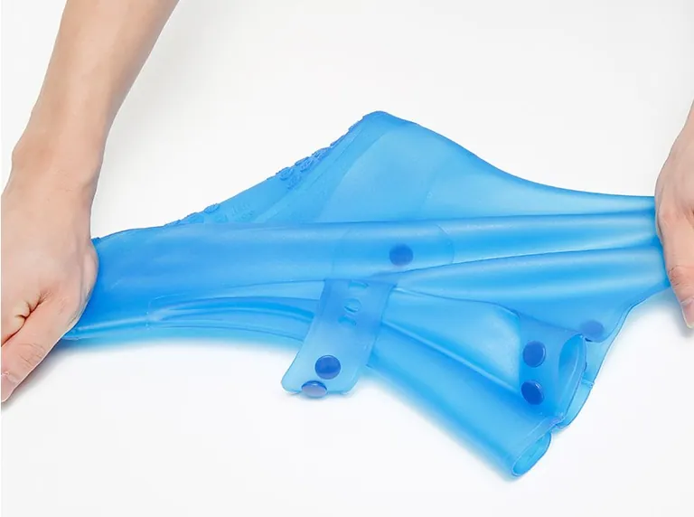 5 color case reusable safe rain shoes cover non slip pvc shoes rain cover waterproof rain shoes protection, détail 5