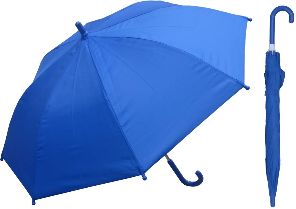 19 inch color matching plastic handle promotional kids umbrella، صورة تفصيلية 5