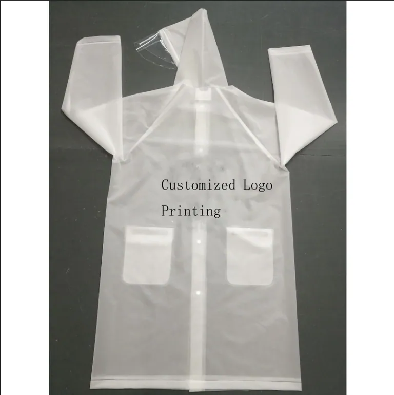 Outdoor Student Long Full Body Hiking Travel Raincoat Men and Women Waterproof Poncho China Factory, detail 3