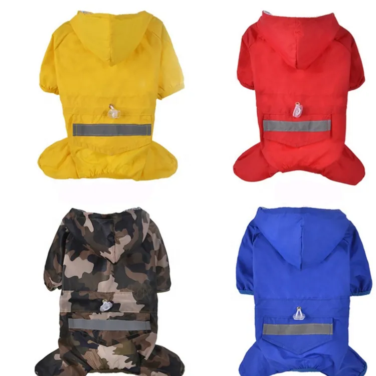 Wholesale Promotional cheap Quality quilted cat pet waterproof clothes dog rain coat,细节图 3
