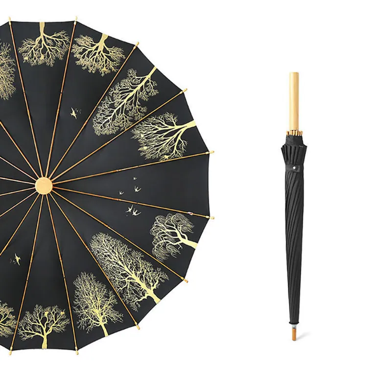 Bamboo Shaft Umbrella، الصورة 1