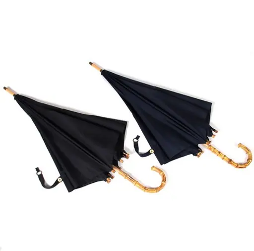 Chinese factory manual, launched in old style with J shape, Japanese, bamboo handle, straight umbrella, detail 4